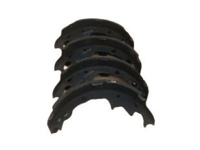 Mopar V2010367AB Shoe And Lining Package, W/9 X 2 1/2" Brake, H.D. Drum