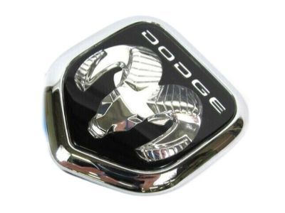 Dodge 55076512AB MEDALLION Hood Rams Head