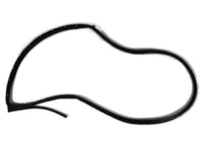 Dodge 5065164AD WEATHERSTRIP Rear Door Mounted