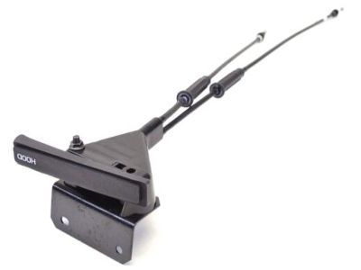 Dodge 4709049AB HANDLE AND CABLE Hood Release
