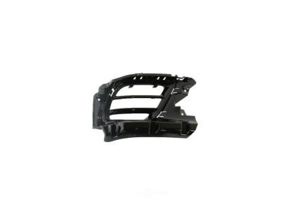 Mopar 5YB26DX8AA Fog Lamp Bezel, Black, Front Passenger Side