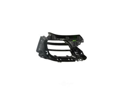 Mopar 5YB26DX8AA Fog Lamp Bezel, Black, Front Passenger Side