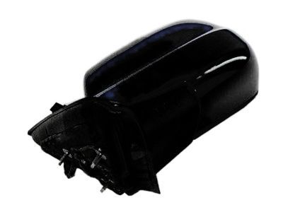 Mopar 1DG491XRAB Power Mirror, Black, Front Driver Side