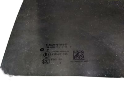 Jeep 68256340AA Glass - Rear Door