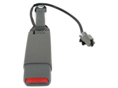 Mopar 5HQ291D5AB Buckle End, Slate Gray, Front Inner Driver Side