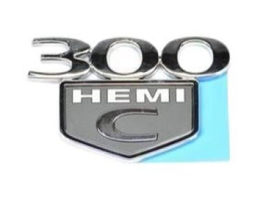 Dodge 4806207AA NAMEPLATE 300 HEMI C