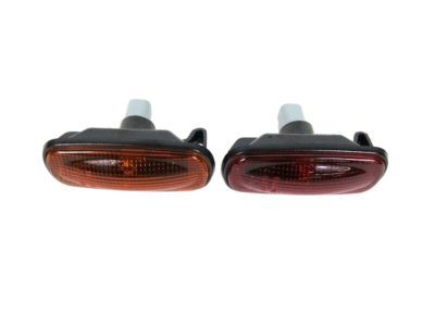 Mopar 55077458AA Side Marker Lamp, Red, Rear