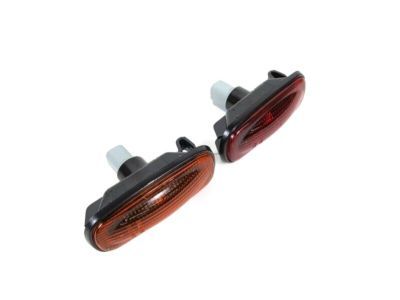 Mopar 55077458AA Side Marker Lamp, Red, Rear