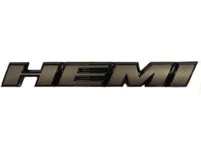 Dodge 68292587AB NAMEPLATE Hemi Hood Side Or Fender