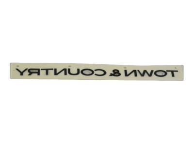 Chrysler 68320934AA NAMEPLATE Liftgate Pacifica