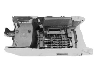 Mopar 1NN14DX9AB Console Base, Black/Gray, Center