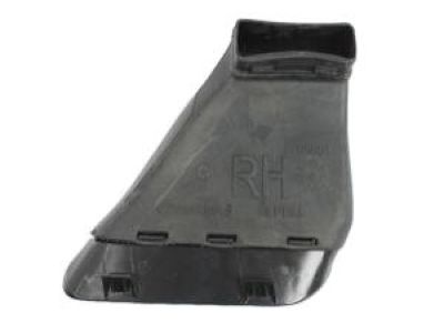 Mopar 55399338AB Scoop, Front Passenger Side