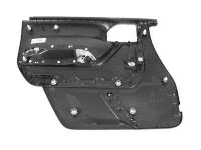 Jeep 1QJ281T9AF PANEL Front Door Trim