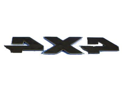 Ram 68219055AA NAMEPLATE Tailgate 4 X 4