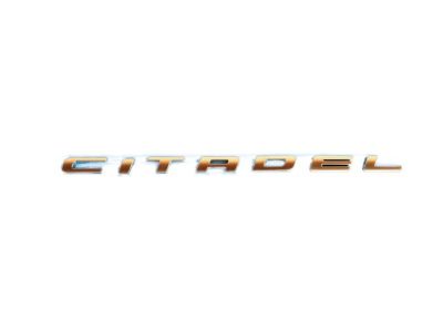 Dodge 68298743AA NAMEPLATE Front Door Citadel