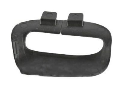 Mopar 5VW35LXHAA Seat Belt Bezel, Black, Rear Driver Side