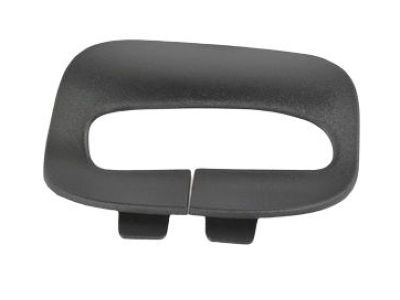 Mopar 5VW35LXHAA Seat Belt Bezel, Black, Rear Driver Side