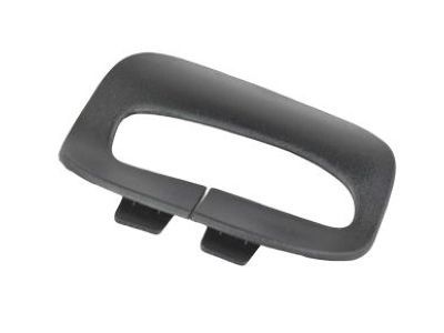 Mopar 5VW35LXHAA Seat Belt Bezel, Black, Rear Driver Side