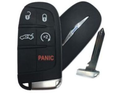 Mopar 68000603AC Key Blank With Transmitter