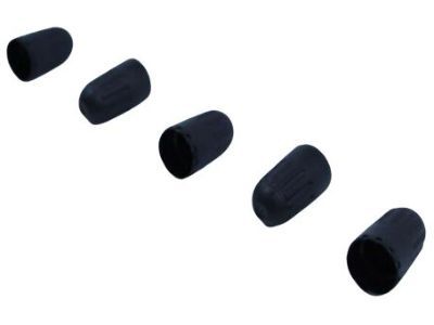 Jeep 68058768AA CAP KIT Valve Stem Black
