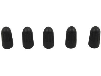 Jeep 68058768AA CAP KIT Valve Stem Black