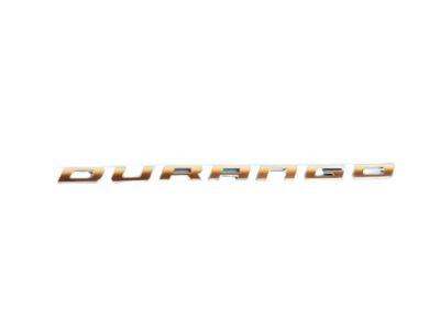Dodge 68298744AA NAMEPLATE Liftgate Durango
