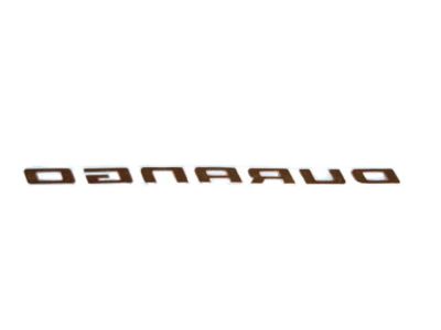Dodge 68298744AA NAMEPLATE Liftgate Durango