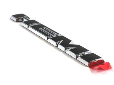 Mopar 68085330AC Nameplate, Black/Chrome, Front