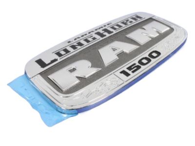 Ram 68087665AA NAMEPLATE Front Door Laramie Longhorn 1500