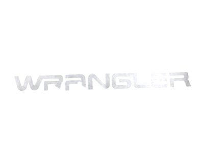 Jeep 5CN74KA2 DECAL, "WRANGLER" (U.S.)