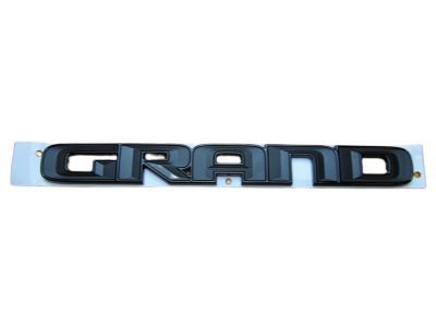 Jeep 68336333AB NAMEPLATE Front Door Grand