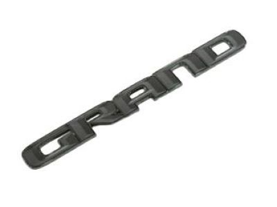 Jeep 68336333AB NAMEPLATE Front Door Grand