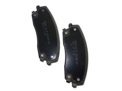 Dodge 5174001AB PAD KIT Front Disc Brake Contains Pads and Slippers