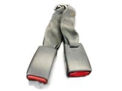 Mopar 1BY491DVAB Buckle End, Dark Gray, Rear Inner