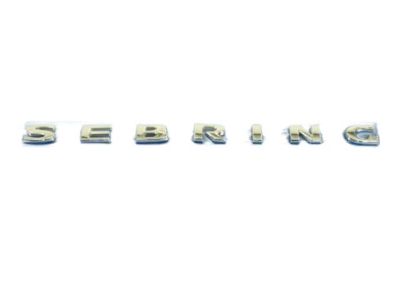 Mopar 4389880AB Nameplate, Rear