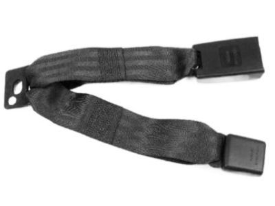 Mopar 1GD221K2AA Buckle, Beige, Rear Inner Passenger Side