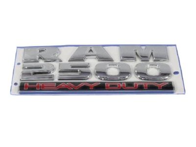 Mopar 68140250AC Nameplate, Front