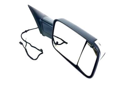 Mopar 68412786AC Power Mirror, Black, Front Passenger Side