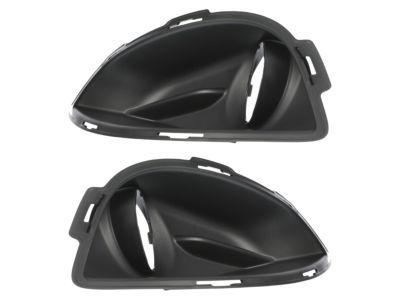 Mopar 68229006AA Fog Lamp Bezel, Front Outer Passenger Side