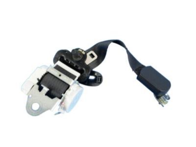Mopar 1WK65LC5AD Lap & Shoulder Belt, Blue, Rear Outer Driver Side