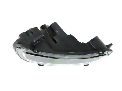 Mopar 68273052AC Fog Lamp Assembly, Front Passenger Side