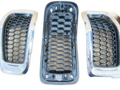 Mopar 68303626AC Grille, Front Upper Outer