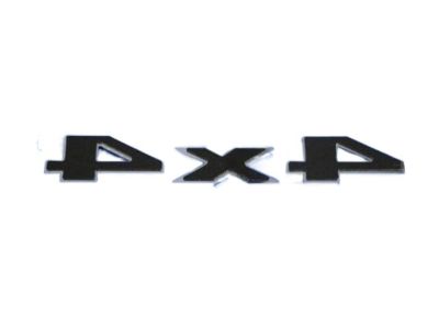 Jeep 68240750AA NAMEPLATE Liftgate 4 X 4