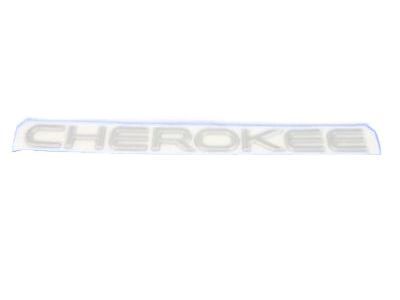 Jeep 5GC82CA1AA DIMENSIONAL GRAPHIC Cherokee