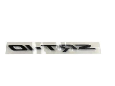 Dodge 5029628AB NAMEPLATE SRT 10