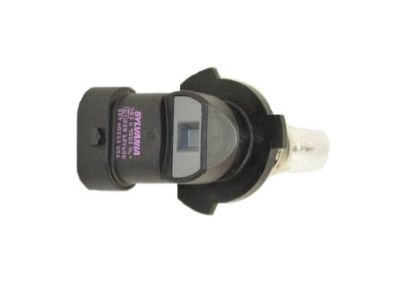 Mopar L09005LL Headlamp Bulb, Black, Front