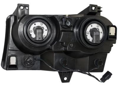 Mopar 4805756AI Headlamp Assembly, Front Passenger Side