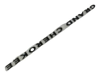Jeep 68193410AA NAMEPLATE Front Door Grand CHEROKEE