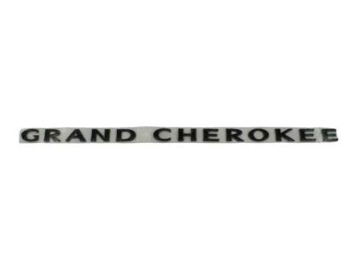 Jeep 68193410AA NAMEPLATE Front Door Grand CHEROKEE