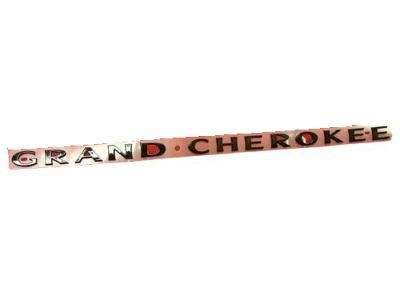 Jeep 68193410AA NAMEPLATE Front Door Grand CHEROKEE